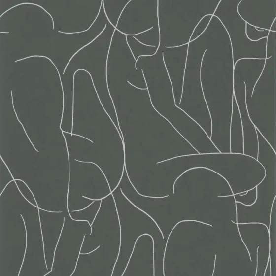 Обои - Casadeco - GALLERY - Academie - Kaki (арт. 86107321)
