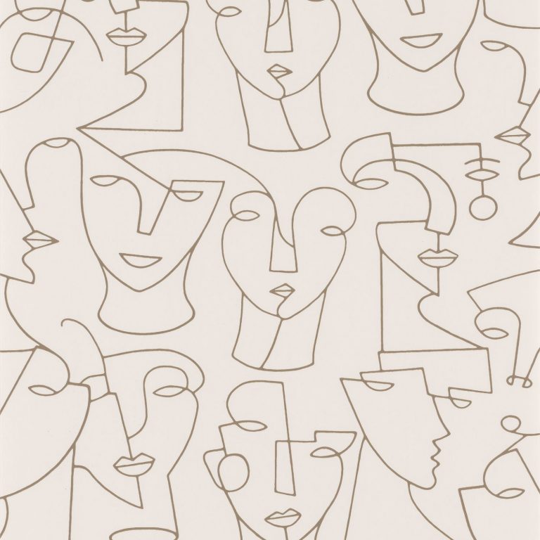 Обои Casadeco GALLERY Portrait Beige (арт. 86161204)