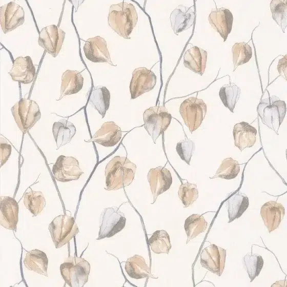 Обои - Casadeco - GINKGO - Lanternes - Beige lin (арт. 86211202)