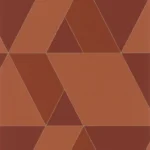 Обои - Casadeco - PERCEPTION - Tangram - Rouille (арт. 86523519)