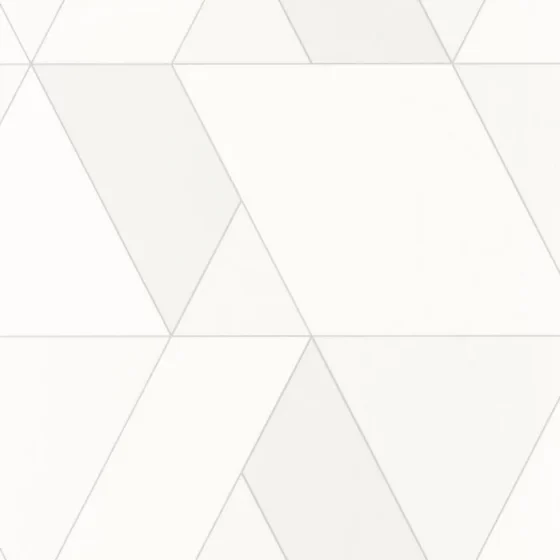 Обои - Casadeco - PERCEPTION - Tangram - Blanc craie (арт. 86520101)