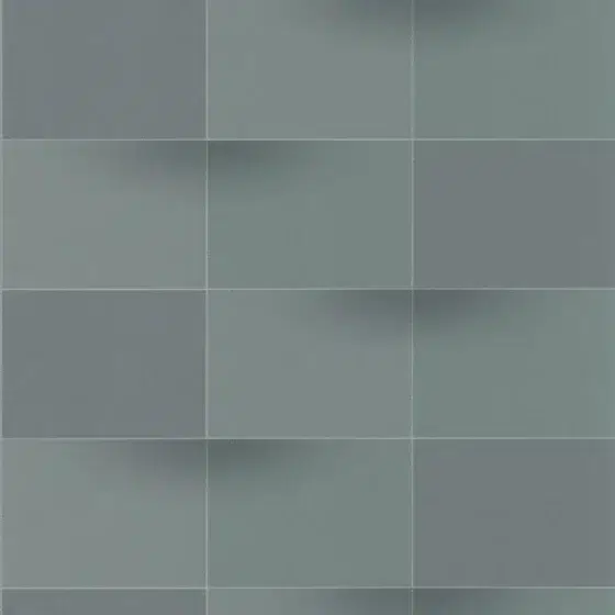 Обои - Casadeco - PERCEPTION - Blocks - Vert de gris (арт. 86537407)