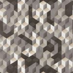 Обои — Casadeco — PERCEPTION — Tetrimino — Noir graphite (арт. 86489509)