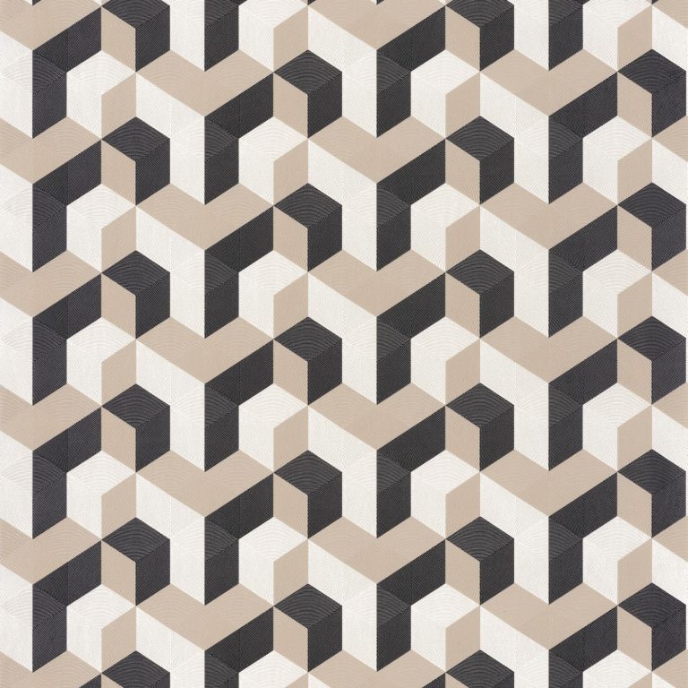 Обои Casadeco PERCEPTION Mecano Noir/beige (арт. 86491526)