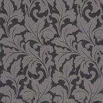 Обои Casadeco ARTS & CRAFTS Acanthe Noir (арт. 86369515)