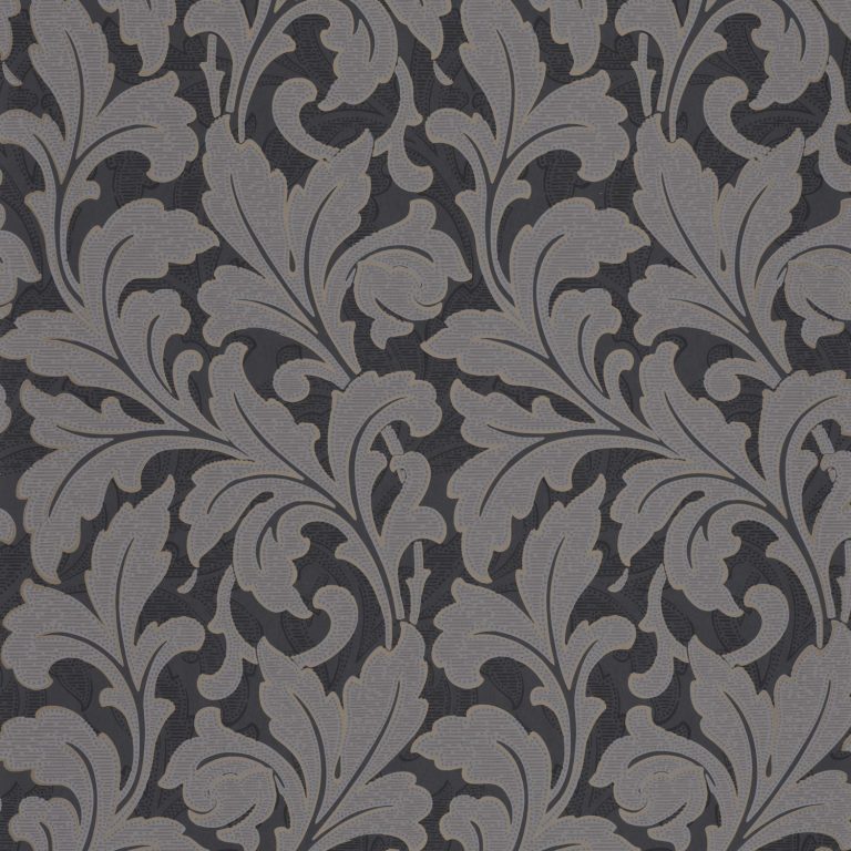 Обои Casadeco ARTS & CRAFTS Acanthe Noir (арт. 86369515)