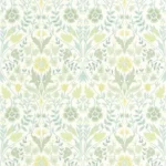 Обои - Casadeco - ARTS & CRAFTS - Archibald - Vert amande (арт. 86337108)