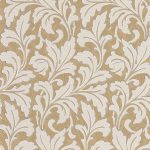 Обои — Casadeco — ARTS & CRAFTS — Acanthe — Beige camel (арт. 86361206)