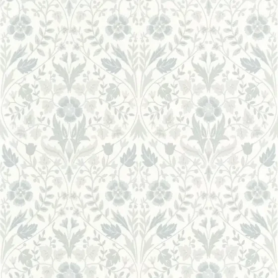 Обои - Casadeco - ARTS & CRAFTS - Archibald - Gris givre (арт. 86339102)