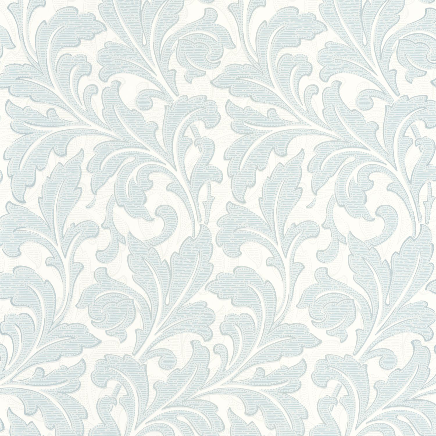 Обои Casadeco ARTS & CRAFTS Acanthe Bleu nuage (арт. 86366103)