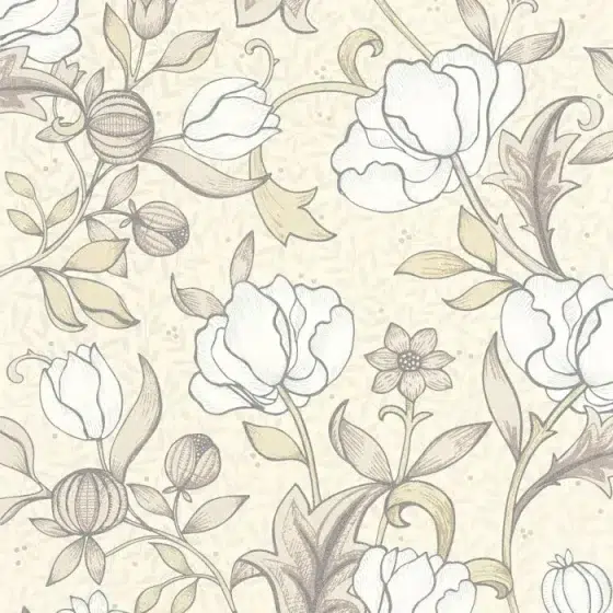 Обои - Casadeco - ARTS & CRAFTS - Isabella - Beige lin (арт. 86341214)