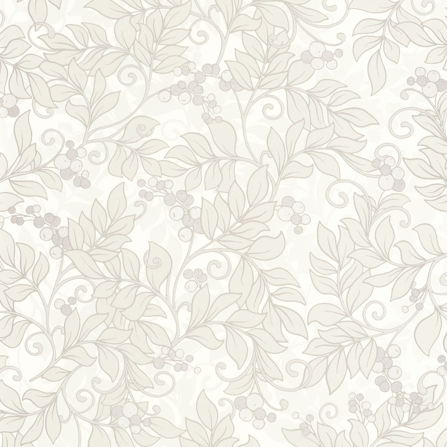 Обои — Casadeco — ARTS & CRAFTS — Symphorine — Blanc ceruse (арт. 86370109)