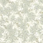 Обои - Casadeco - ARTS & CRAFTS - Symphorine - Vert amande (арт. 86377116)
