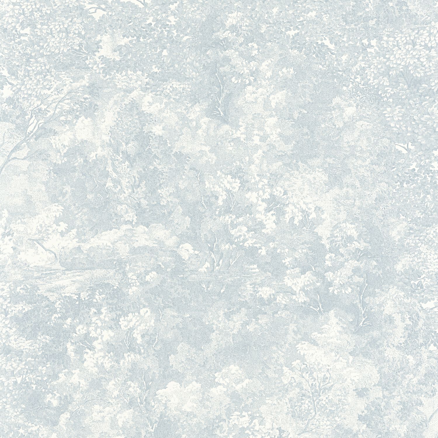 Обои — Casadeco — VOYAGE ONIRIQUE — Canopee — Bleu givre (арт. 87246136)