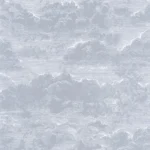 Обои - Casadeco - VOYAGE ONIRIQUE - Songe - Bleu orage (арт. 87276042)