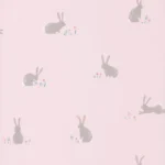 Обои - Casadeco - HAPPY DREAMS - Happy dreams bunny - Corail/rose (арт. 82744111)