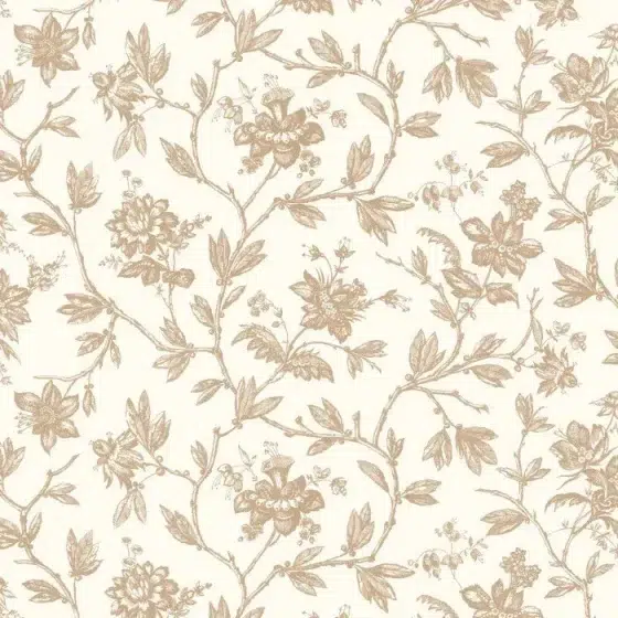 Обои - Casadeco - LES BELLES TOILES DE JOUY - Rosa - Beige ficelle (арт. 87961108)