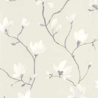 Обои - Casadeco - GARDENS - Florescence suzhou - Blanc coton (арт. 82360612)