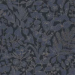 Обои - Casadeco - GARDENS - Esquisse - Bleu encre (арт. 87596983)