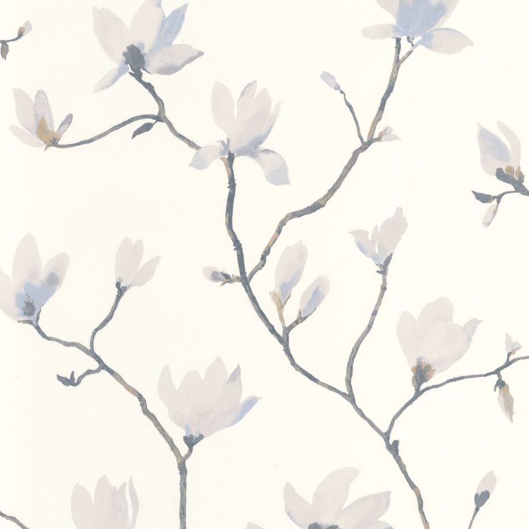 Обои Casadeco GARDENS Florescence suzhou Gris bleute (арт. 82369154)