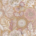 Обои — Casadeco — BALI — Batik — Jaune safran (арт. 88152415)