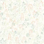 Обои - Casadeco - ONCE UPON A TIME - Wild garden - Vert amande (арт. 88327742)