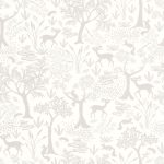 Обои — Casadeco — ONCE UPON A TIME — Poetic forest — Gris duvet (арт. 88269400)