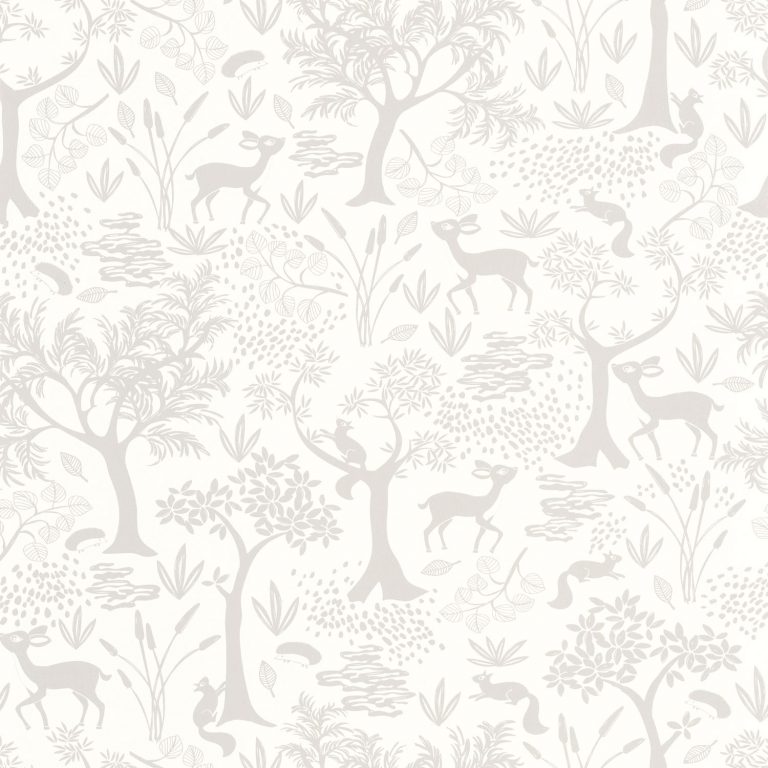 Обои Casadeco ONCE UPON A TIME Poetic forest Gris duvet (арт. 88269400)