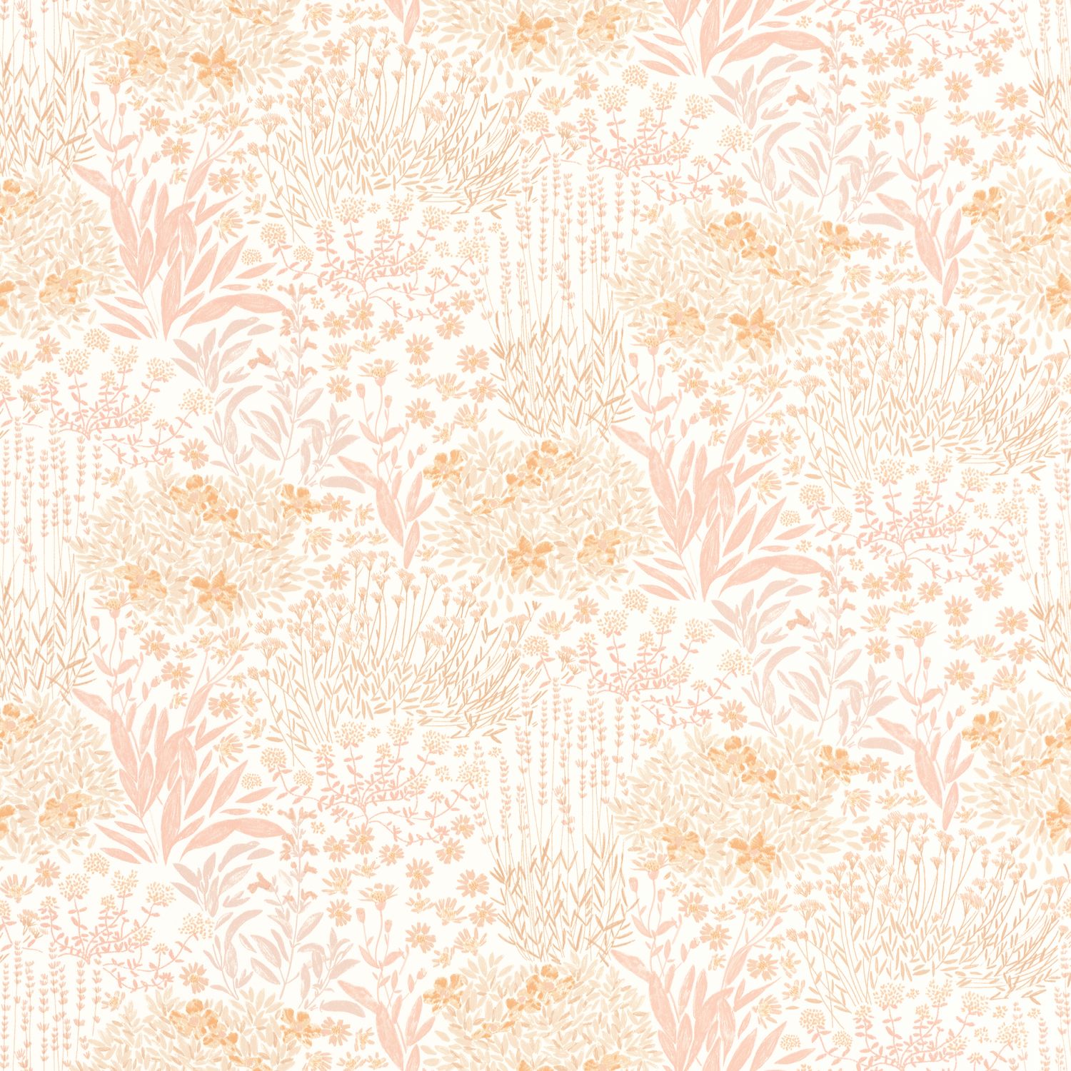 Обои Casadeco ONCE UPON A TIME Flowered grove Rose nude (арт. 88304419)