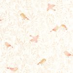 Обои — Casadeco — ONCE UPON A TIME — Flying bird — Rose nude (арт. 88314120)
