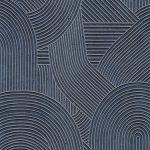Обои — Casadeco — KYOTO — Jardin des pierres — Bleu encre (арт. 88756819)