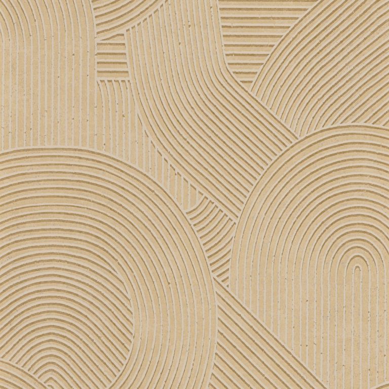 Обои Casadeco KYOTO Jardin des pierres Noisette (арт. 88751850)