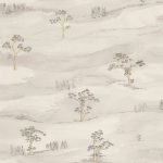 Обои — Casadeco — KYOTO — Mokuso — Gris plume (арт. 88749053)