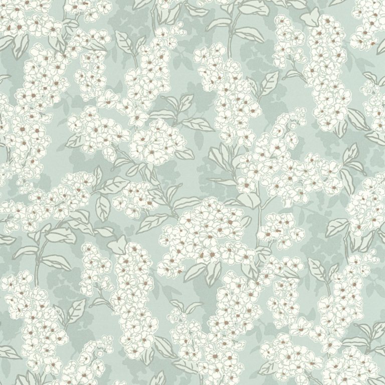 Обои Casadeco KYOTO Ume Bleu nuage (арт. 88736286)