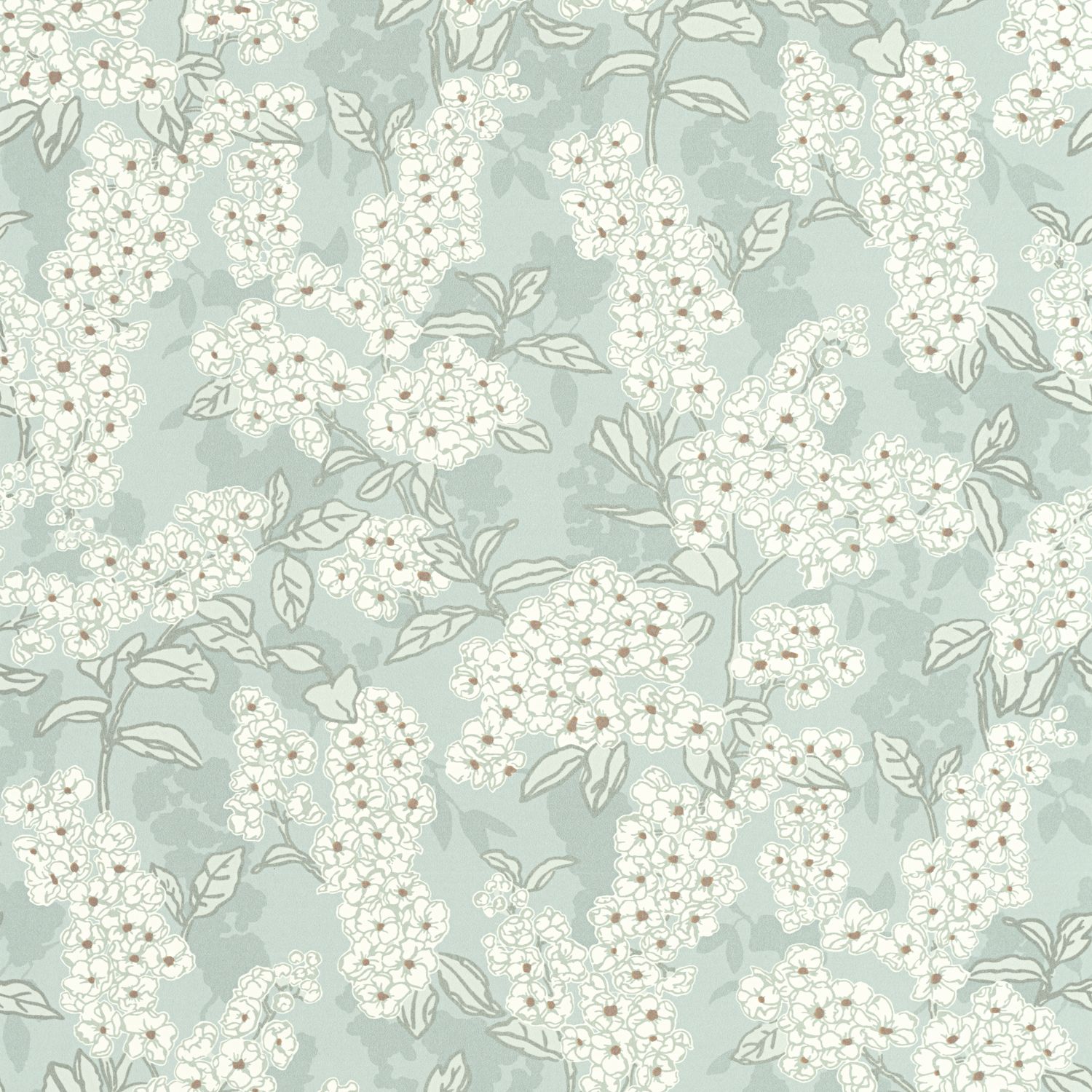Обои Casadeco KYOTO Ume Bleu nuage (арт. 88736286)