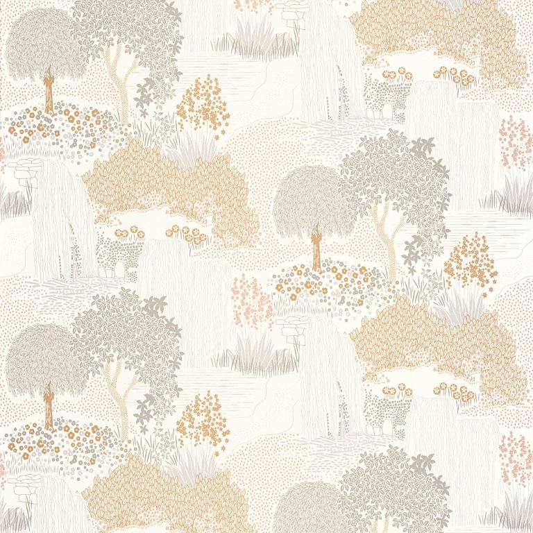 Обои Casadeco KYOTO Niwa Beige sable (арт. 88721788)
