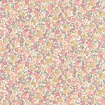 Обои — Casadeco — FLOWER MARKET — Pansy — Kaki / rouge / beige (арт. 89218308)