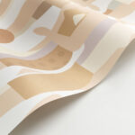 Обои - Casadeco - ICONIC - Fashion week - Multico fond blanc (арт. 88444426)