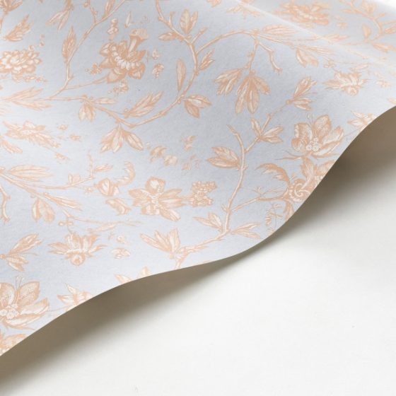 Обои - Casadeco - LES BELLES TOILES DE JOUY - Rosa - Rose pêche (арт. 87964215)