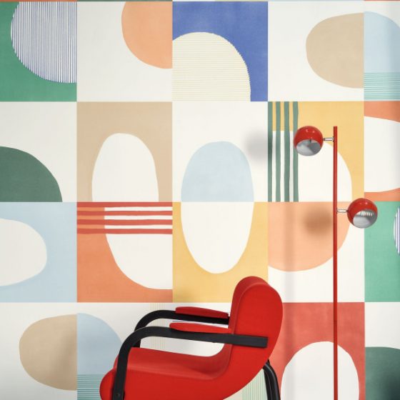 Обои - Casadeco - MILANO SIXTIES - Pop art - Multico pop (арт. 89371234)