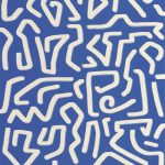 Обои — Casadeco — MILANO SIXTIES — Symbol — Bleu indigo (арт. 89356606)