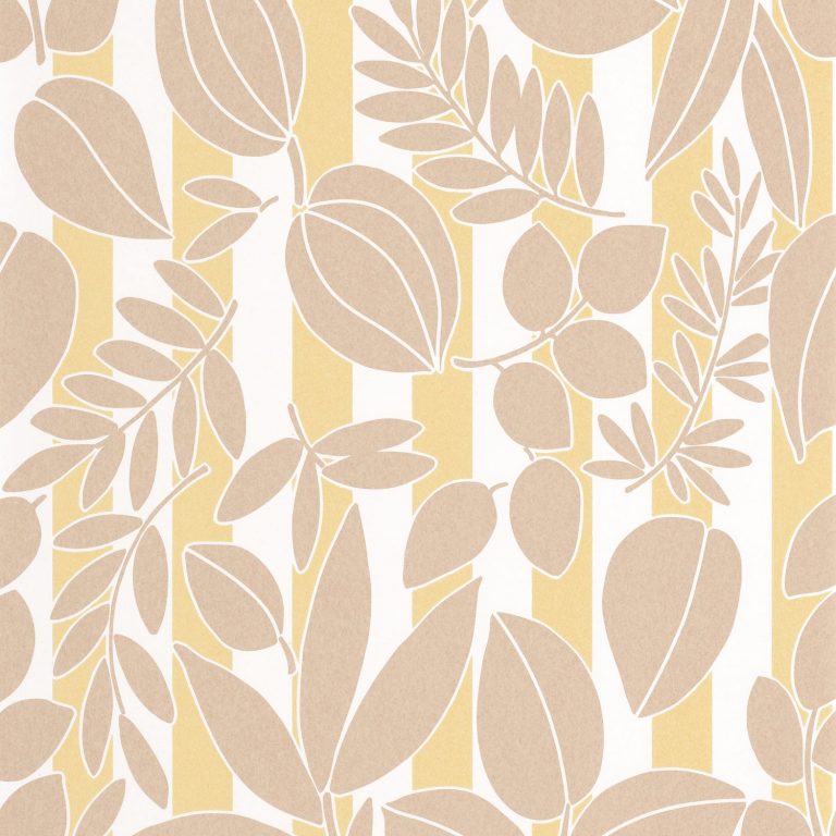 Обои Casadeco ECHAPPEE BELLE Ramatuelle Sable / jaune citronnade (арт. 89821212)