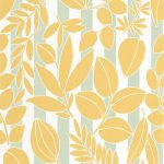 Обои Casadeco ECHAPPEE BELLE Ramatuelle Jaune citron / bleu ciel (арт. 89822606)