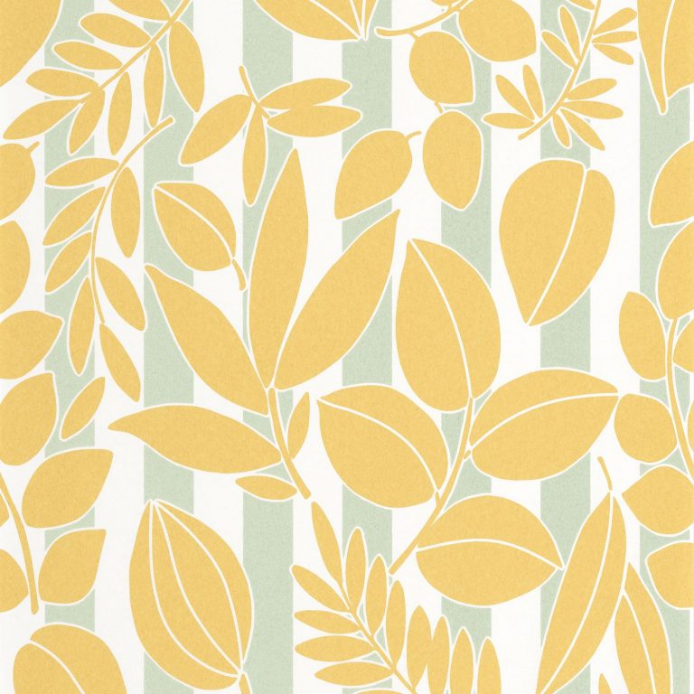Обои Casadeco ECHAPPEE BELLE Ramatuelle Jaune citron / bleu ciel (арт. 89822606)