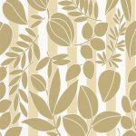 Обои — Casadeco — ECHAPPEE BELLE — Ramatuelle — Vert olive / sable (арт. 89827101)