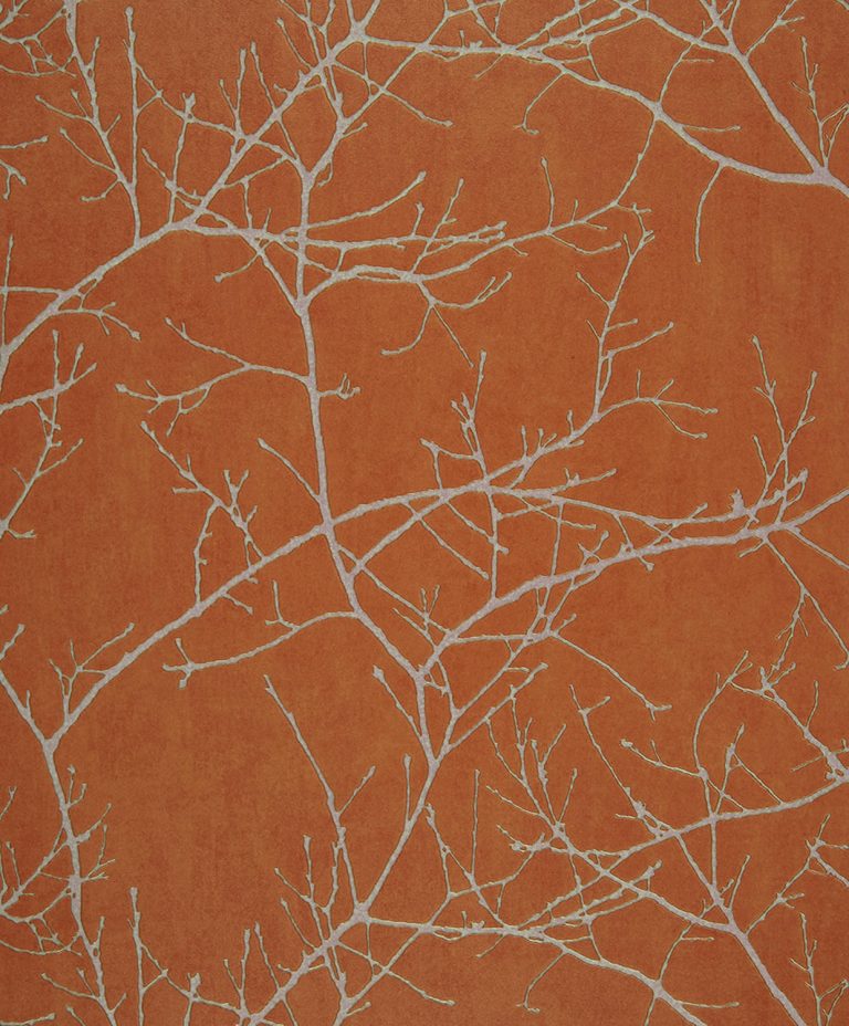 Обои — Casadeco — RIVERSIDE 3 — Riverside arbre — Orange (арт. 16963107)