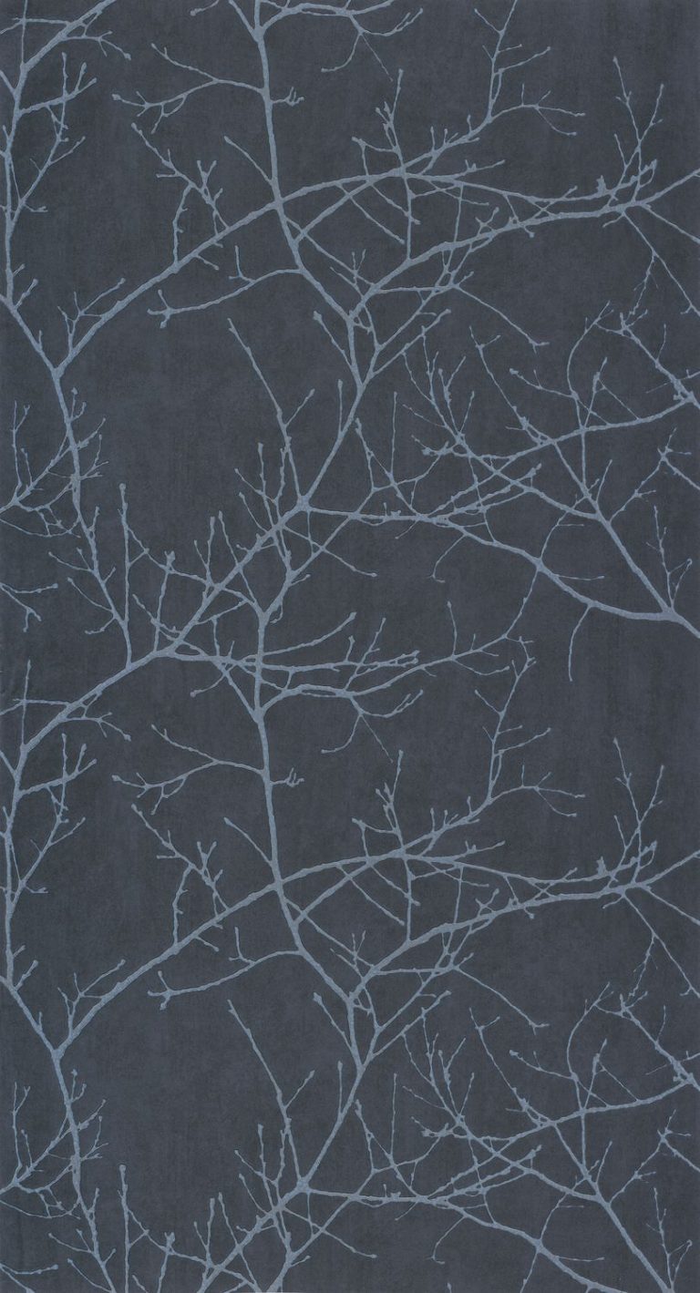 Обои — Casadeco — RIVERSIDE 3 — Riverside arbre — Bleu encre (арт. 16966776)