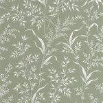 Обои — Casadeco — SOLIFLORE — Grass field — Celadon (арт. 200286306)
