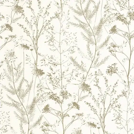 Обои - Casadeco - SENTIER DES DUNES - Prairie - Olive (арт. 200957261)