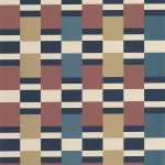 Обои — Casadeco — COLOR GAME — Chess game — Bordeaux / bleu (арт. 200628668)